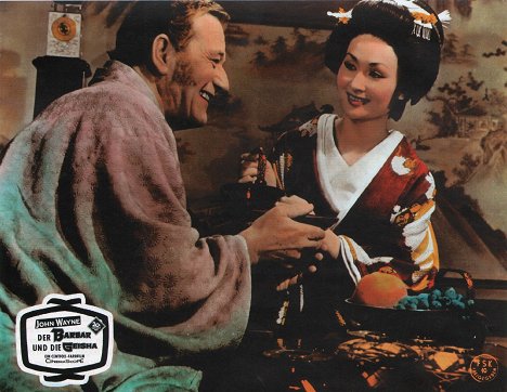 John Wayne, Eiko Ando - The Barbarian and the Geisha - Lobby Cards
