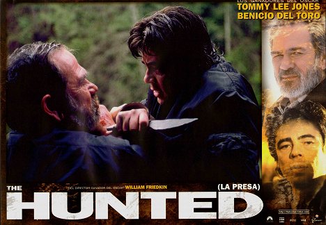 Benicio Del Toro - The Hunted - Lobbykaarten