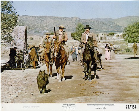 Christopher Mitchum, John Wayne, Patrick Wayne - Velký Jake - Fotosky