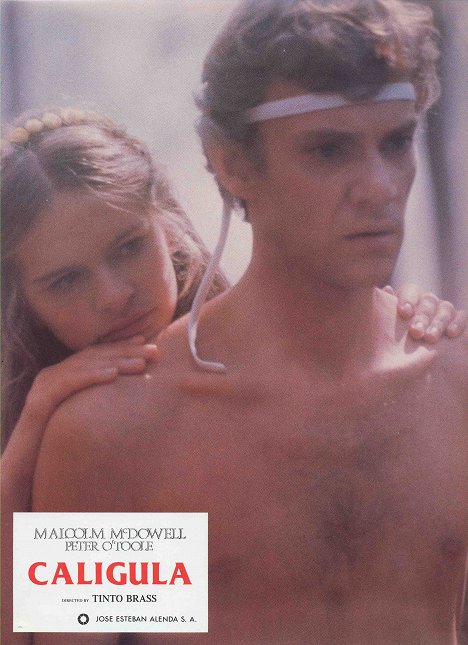 Teresa Ann Savoy, Malcolm McDowell - Caligula - Mainoskuvat