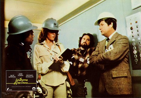 Jane Fonda, Michael Douglas, James Hampton - Čínsky syndróm - Fotosky