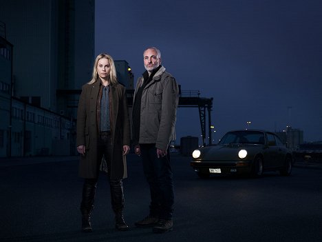 Sofia Helin, Kim Bodnia - Silta - Season 2 - Promokuvat