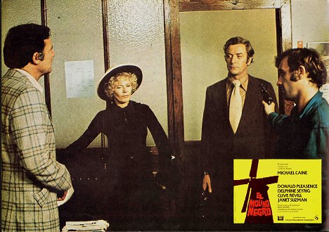 Delphine Seyrig, Michael Caine - The Black Windmill - Lobby Cards