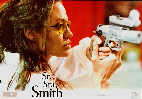 Angelina Jolie - Mr. und Mrs. Smith - Lobbykarten