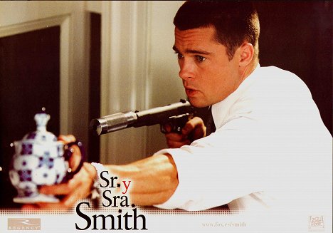 Brad Pitt - Mr. and Mrs. Smith - Lobbykarten