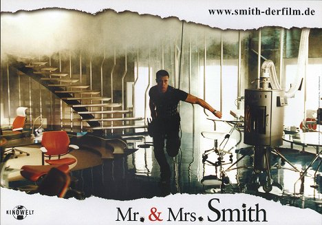 Brad Pitt - Mr. et Mrs. Smith - Cartes de lobby