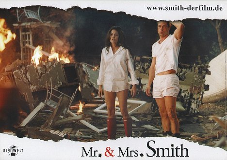 Angelina Jolie, Brad Pitt - Mr. & Mrs. Smith - Fotosky