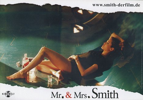 Angelina Jolie - Mr. & Mrs. Smith - Lobbykaarten