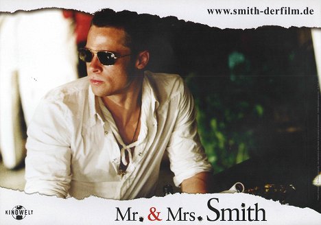 Brad Pitt - Mr. & Mrs. Smith - Lobby karty
