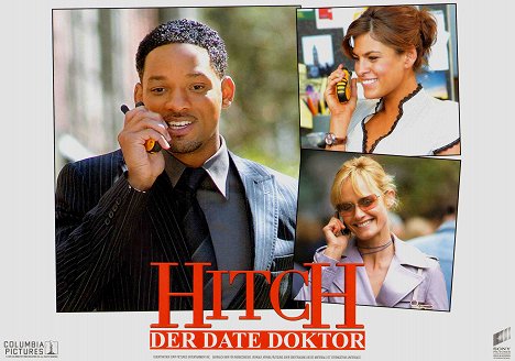 Will Smith, Eva Mendes, Amber Valletta - Hitch – Der Date Doktor - Lobbykarten