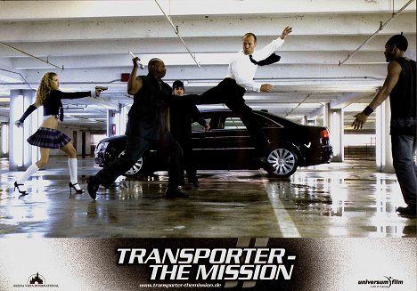 AnnaLynne McCord, Jason Statham - Transporter 2 – The Mission - Lobby Cards