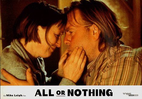 Lesley Manville, Timothy Spall - All or Nothing - Lobbykarten