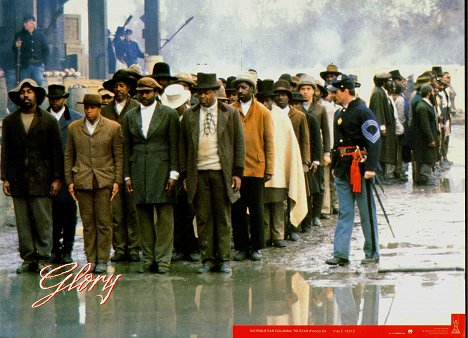 Morgan Freeman, John Finn - Glory - Lobby Cards