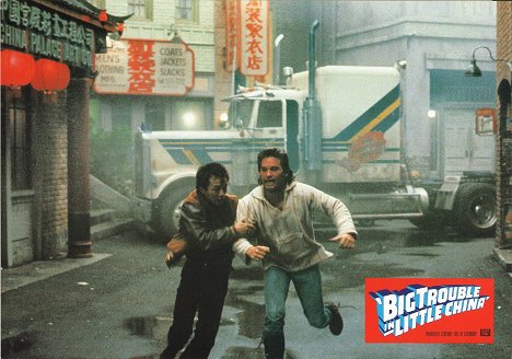 Dennis Dun, Kurt Russell - Big Trouble in Little China - Lobby Cards
