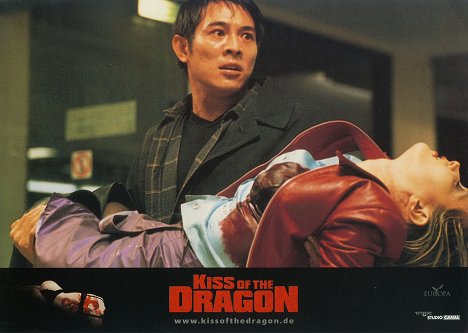 Jet Li, Bridget Fonda - Kiss of the Dragon - Lobbykarten