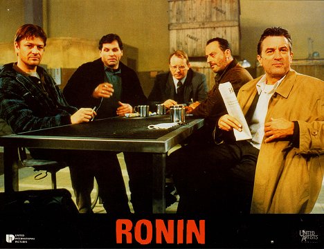 Sean Bean, Skipp Sudduth, Stellan Skarsgård, Jean Reno, Robert De Niro - Ronin - Lobbykarten