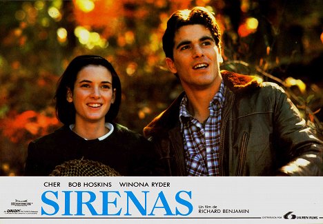 Winona Ryder, Michael Schoeffling - Meerjungfrauen küssen besser - Lobbykarten