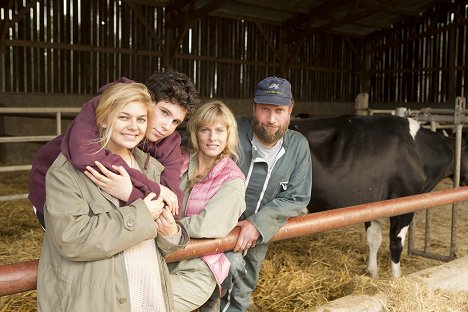 Louane Emera, Luca Gelberg, Karin Viard, François Damiens - Verstehen Sie die Béliers? - Werbefoto