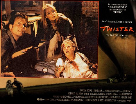 Bill Paxton, Helen Hunt, Lois Smith - Twister - Lobby Cards