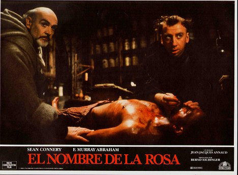Sean Connery, Elya Baskin - The Name of the Rose - Lobby Cards