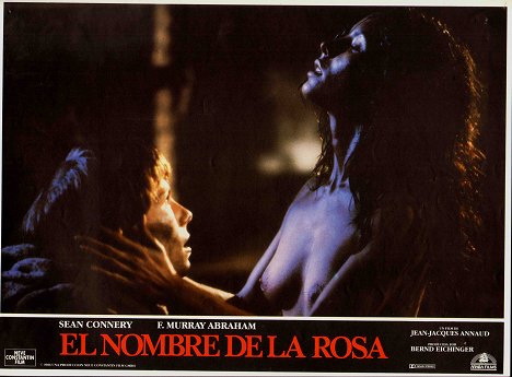 Christian Slater, Valentina Vargas - The Name of the Rose - Lobby Cards