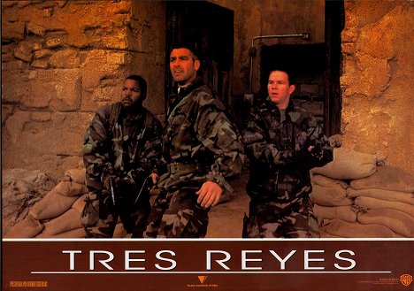 Ice Cube, George Clooney, Mark Wahlberg - Tres reyes - Fotocromos