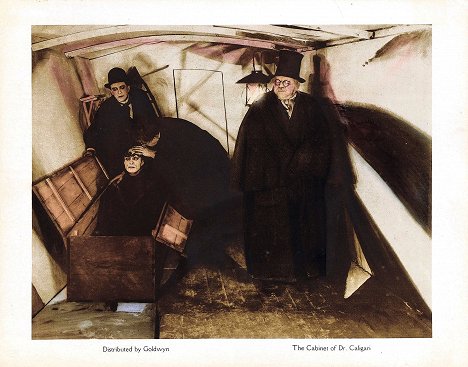 Friedrich Fehér, Conrad Veidt, Werner Krauss - El gabinete del Doctor Caligari - Fotocromos