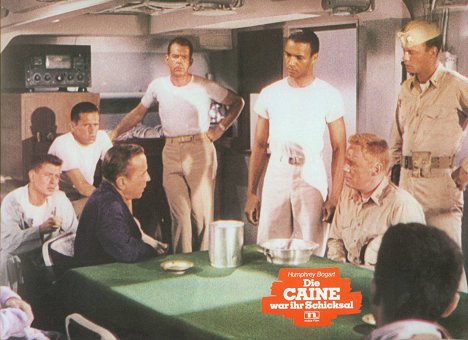 Humphrey Bogart, Fred MacMurray, Van Johnson, Robert Francis - Ouragan sur le Caine - Cartes de lobby