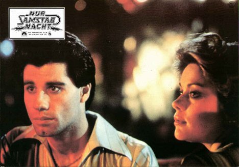 John Travolta, Donna Pescow - Saturday Night Fever - Lobbykaarten