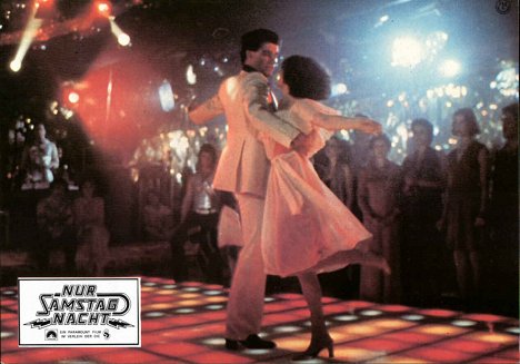 John Travolta, Karen Lynn Gorney - La Fièvre du samedi soir - Lobby Cards