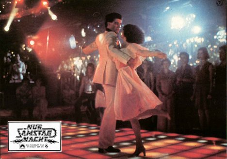 John Travolta, Karen Lynn Gorney - Saturday Night Fever - lauantai-illan huumaa - Mainoskuvat