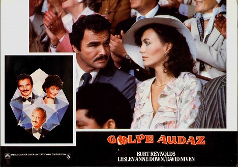 Burt Reynolds, Lesley-Anne Down - Le Lion sort ses griffes - Cartes de lobby