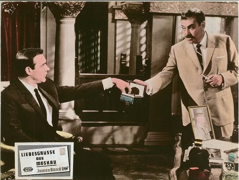 Sean Connery, Pedro Armendáriz - Bons Baisers de Russie - Cartes de lobby