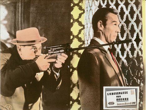 Pedro Armendáriz, Sean Connery - Bons Baisers de Russie - Cartes de lobby