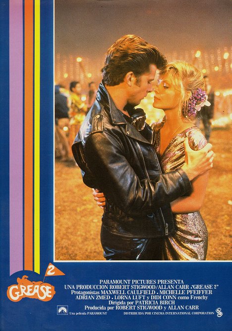 Maxwell Caulfield, Michelle Pfeiffer - Grease 2 - Lobby Cards