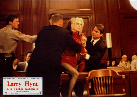 Courtney Love - The People vs. Larry Flynt - Lobbykaarten