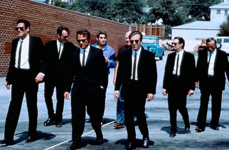 Michael Madsen, Quentin Tarantino, Harvey Keitel, Chris Penn, Lawrence Tierney, Tim Roth, Steve Buscemi, Edward Bunker - Reservoir Dogs - Film