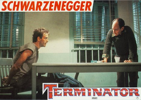 Michael Biehn, Earl Boen - Terminator - Lobby karty