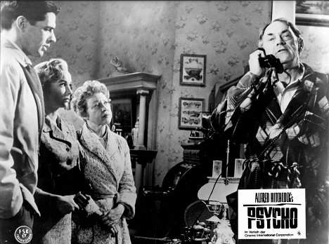 John Gavin, Vera Miles, Lurene Tuttle, John McIntire - Psycho - Fotosky