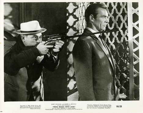 Pedro Armendáriz, Sean Connery - From Russia with Love - Lobby Cards