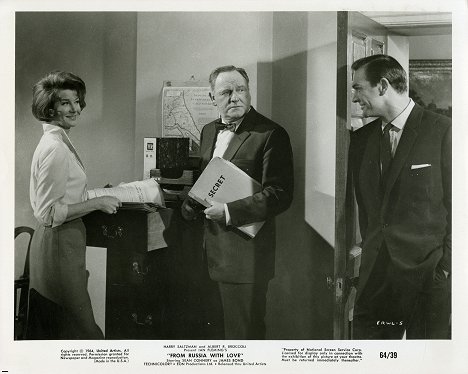 Lois Maxwell, Bernard Lee, Sean Connery - From Russia with Love - Lobby Cards