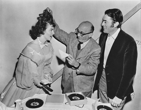 Ava Gardner, Robert Siodmak, Gregory Peck - Synnin pesä - Kuvat kuvauksista