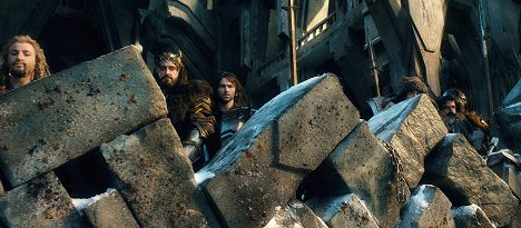 Dean O'Gorman, Richard Armitage, Aidan Turner, William Kircher - A hobbit: Az öt sereg csatája - Filmfotók
