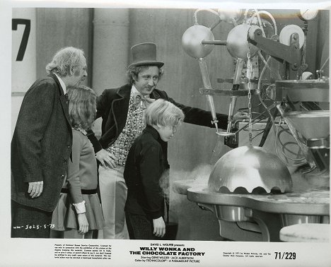Jack Albertson, Gene Wilder, Peter Ostrum - Willy Wonka és a csokigyár - Vitrinfotók