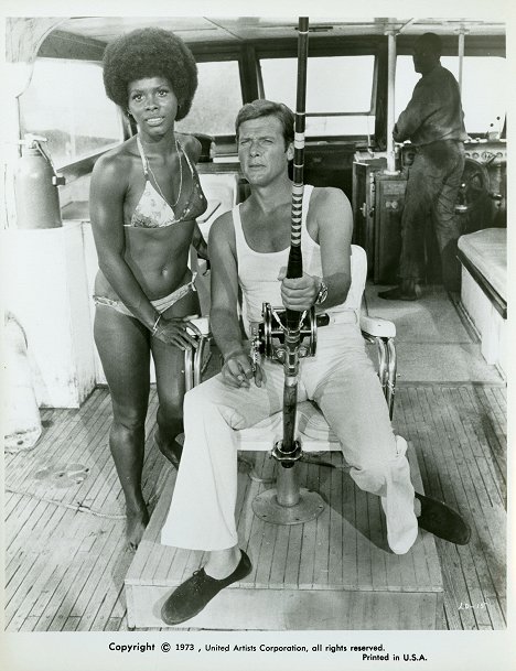 Gloria Hendry, Roger Moore - Live and Let Die - Lobby Cards