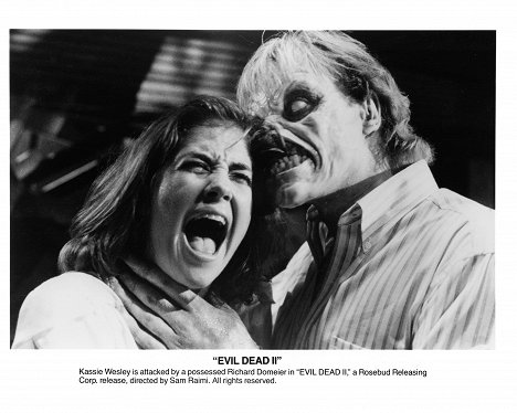 Kassie Wesley DePaiva, Richard Domeier - Evil Dead II - Lobby Cards