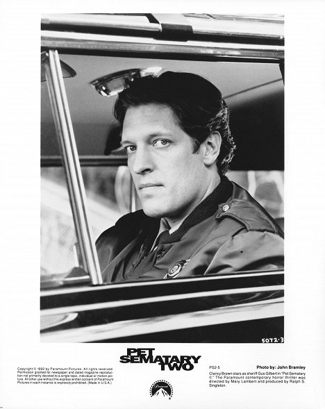 Clancy Brown - Pet Sematary II - Cartões lobby