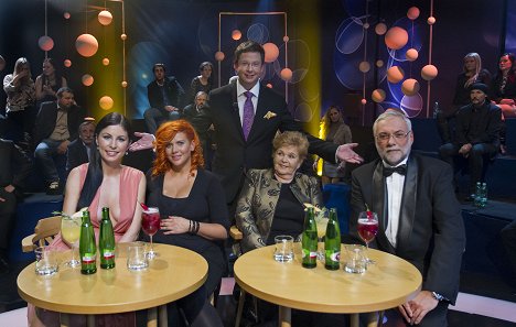 Aleš Cibulka, Ivanka Devátá, Josef Mladý - Barrandovský Silvestr 2014 - Photos