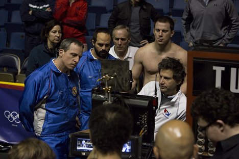 Steve Carell, Mark Ruffalo, Channing Tatum, Bennett Miller - Foxcatcher - Tournage