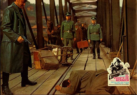 Robert Vaughn, Joachim Hansen, Hans Christian Blech - The Bridge at Remagen - Lobby Cards